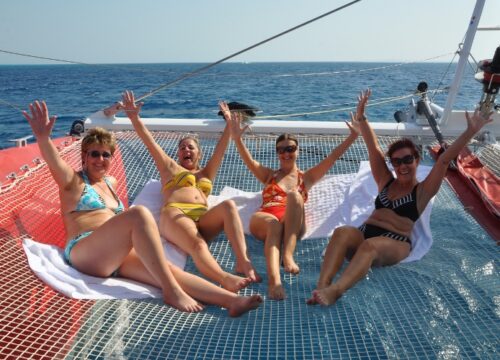 Der Katamaran Ocean Diva (kleine Gruppe)