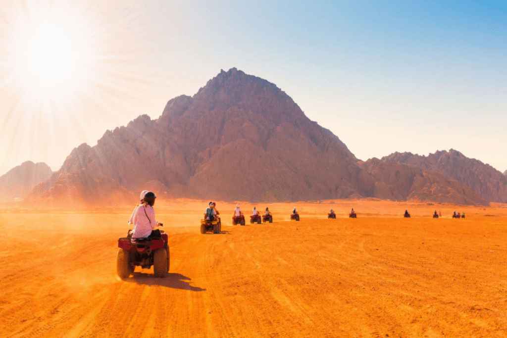 Quad-Biking in der ägyptischen Wüste – Abenteuerreisen in Ägypten